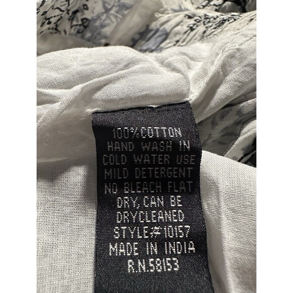 Chaudry KC Dress Womens Medium Sequin Mini Babydoll Bubble Hem Cottage Boho NWT - Picture 9 of 11